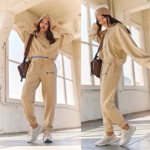 FP Movement by Free People Cream Jogger Set